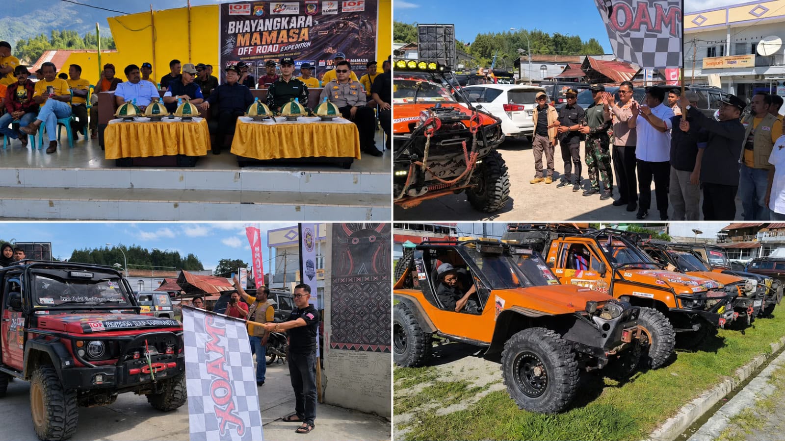 Promosi Potensi Wisata Mamasa dalam Event Offroad Expedition 